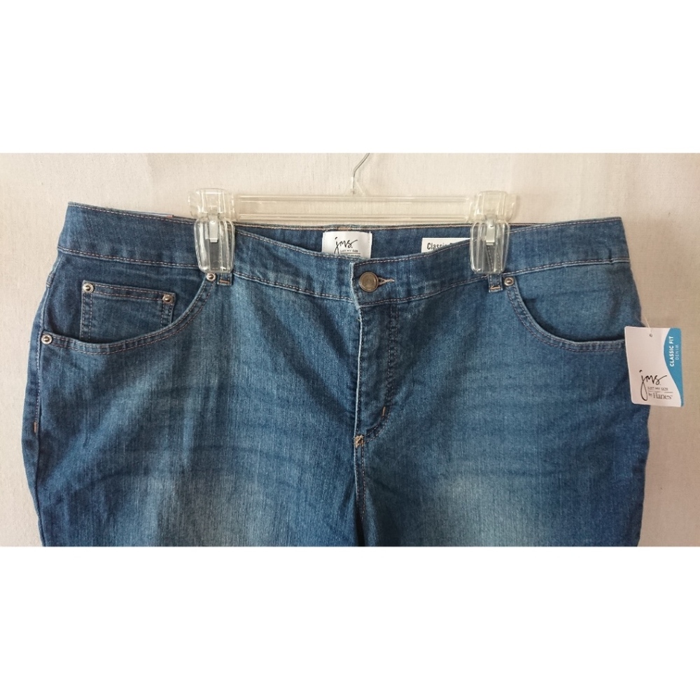 Women's Just My Size Soft Classic Fit Denim Jeans - Picture 3 of 8